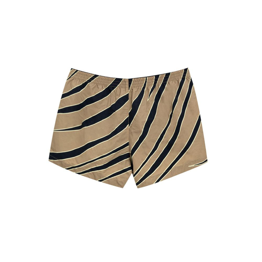 Short de bain en polyamide beige Bottega Veneta