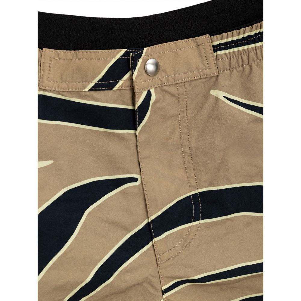 Short de bain en polyamide beige Bottega Veneta