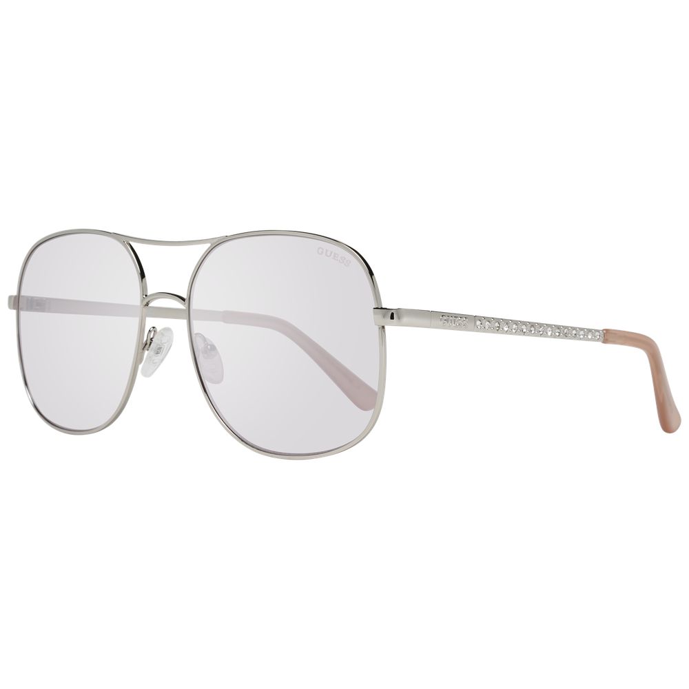 Lunettes de soleil Guess argentées pour femmes