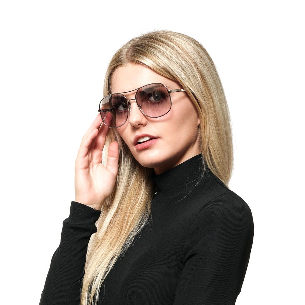 Lunettes de soleil Guess argentées pour femmes