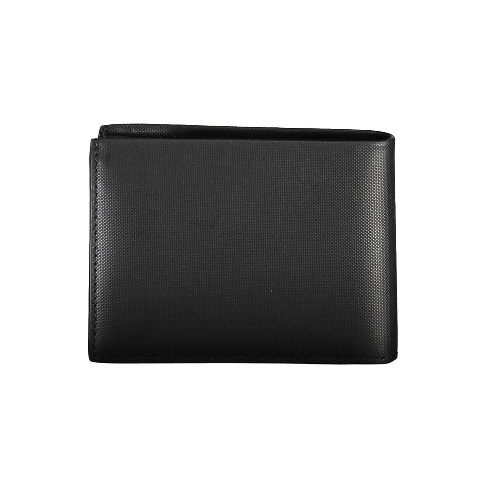 Portefeuille homme en cuir noir Calvin Klein