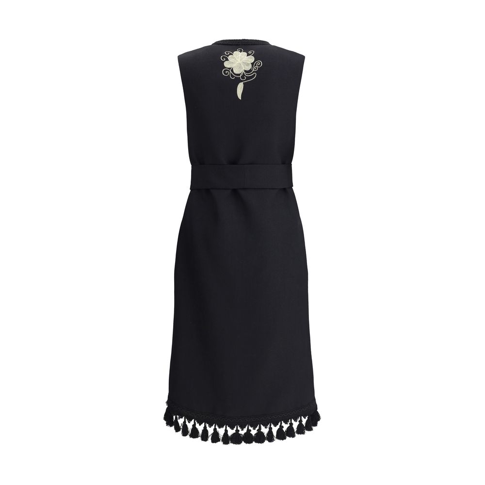 Gilet long brodé Valentino