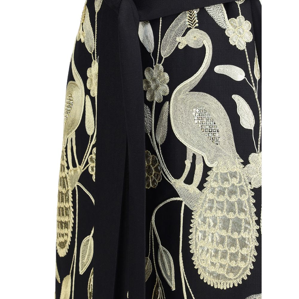 Gilet long brodé Valentino