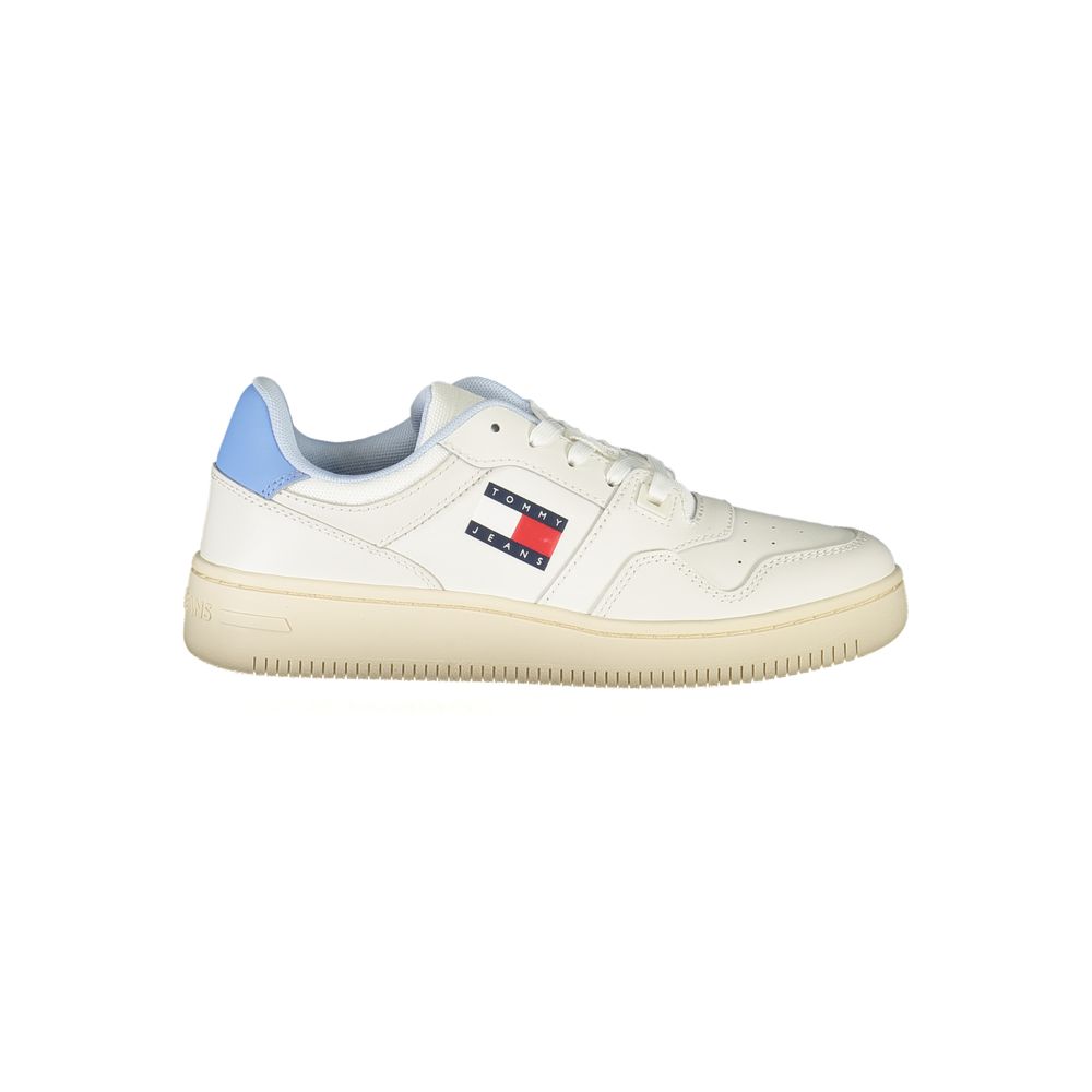 Baskets Tommy Hilfiger en cuir blanc pour femme
