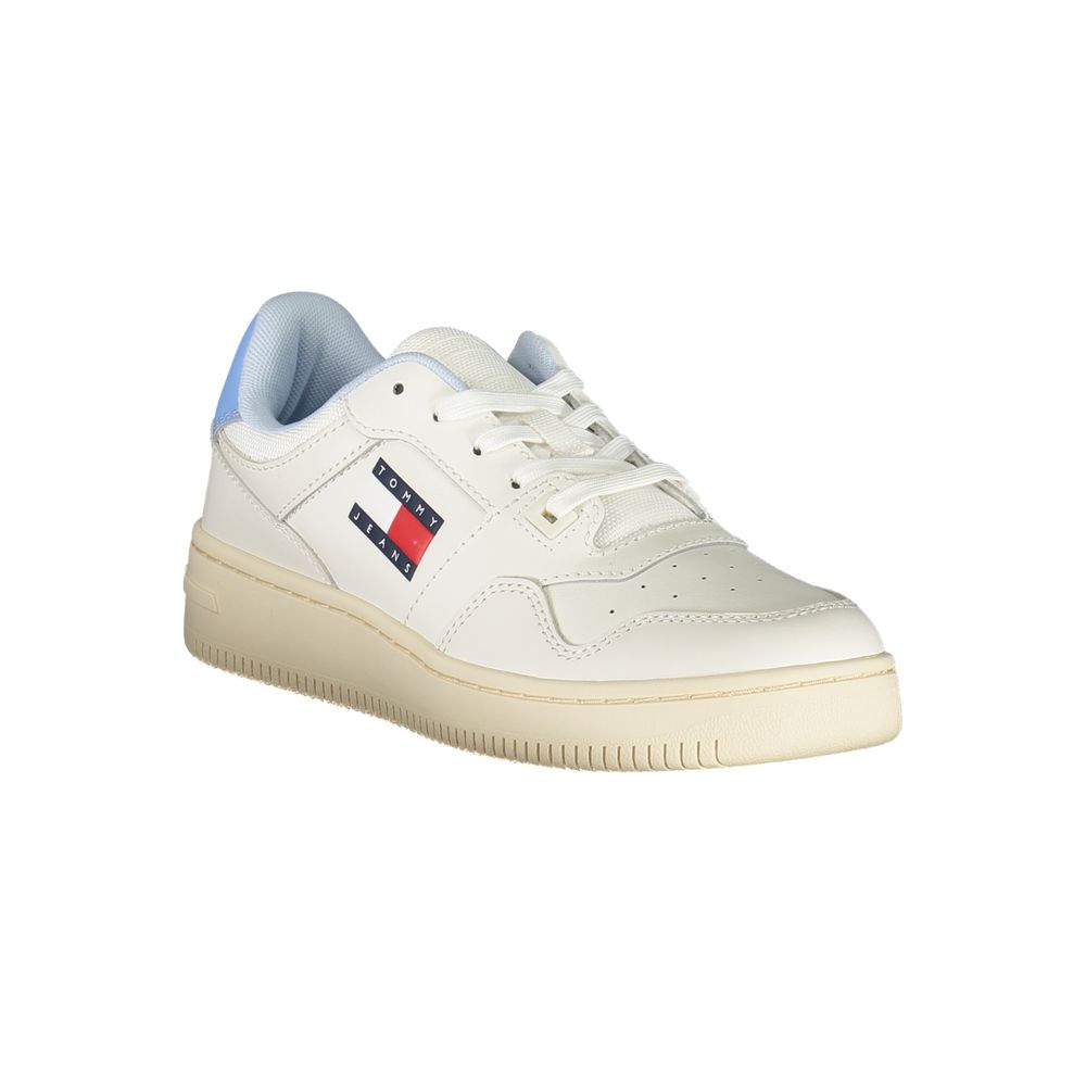Baskets Tommy Hilfiger en cuir blanc pour femme