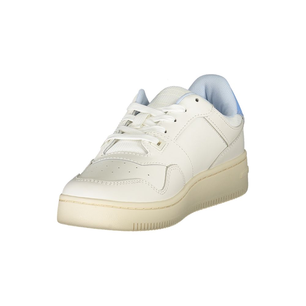 Baskets Tommy Hilfiger en cuir blanc pour femme