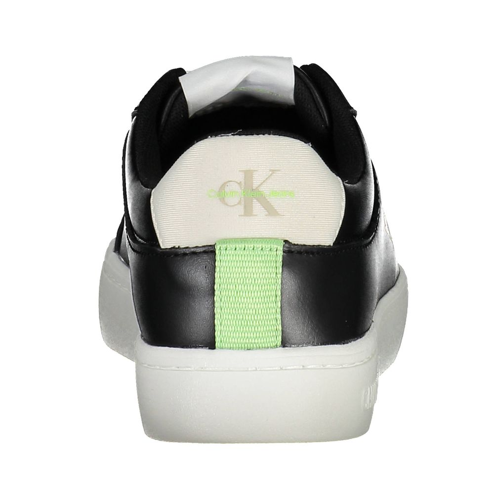 Baskets Calvin Klein noires en polyester pour femme
