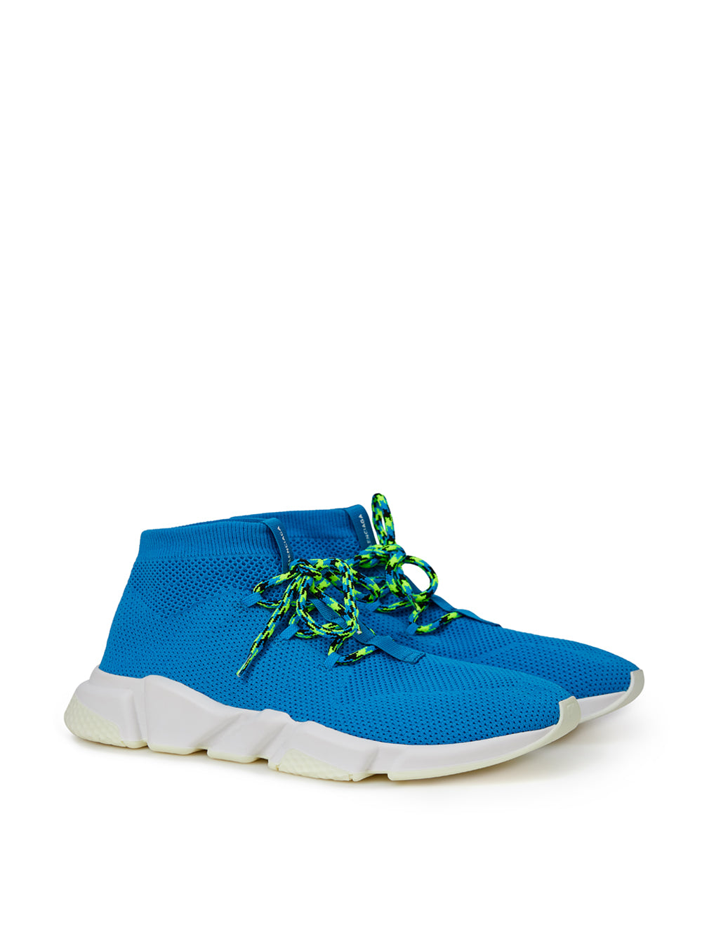 Baskets Balenciaga en coton bleu exquis pour homme