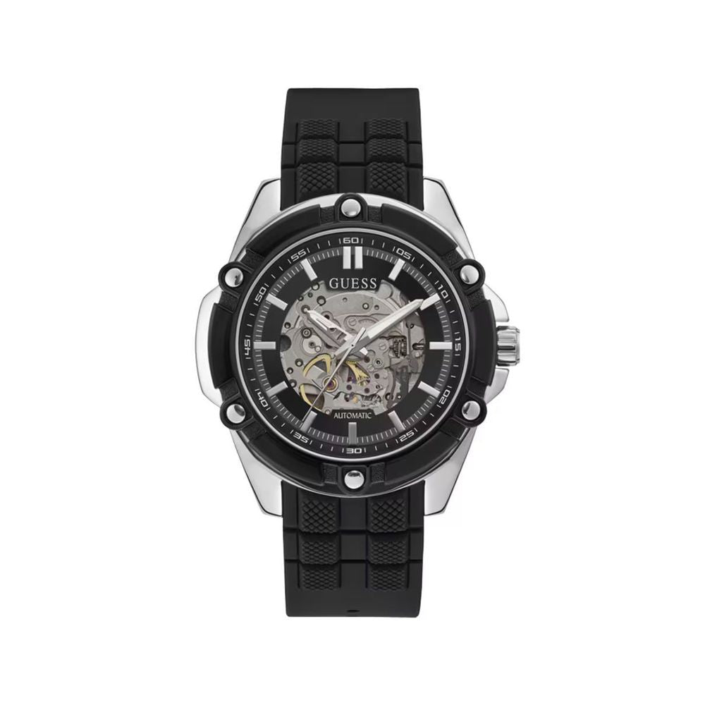 Montre synthétique noire Guess