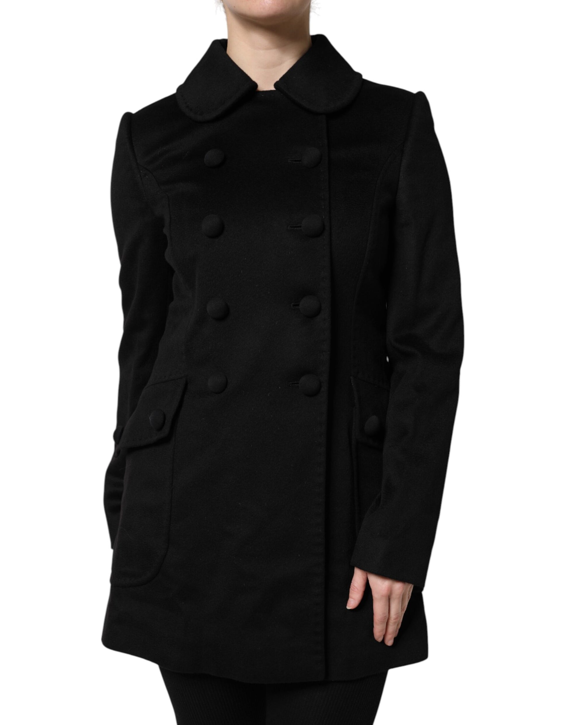 Dolce &amp; Gabbana Veste blazer Sartoria Italiano en laine noire