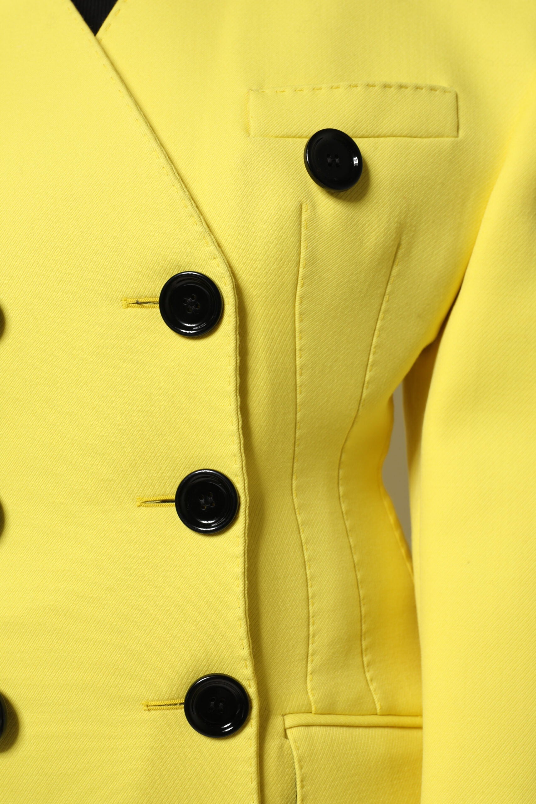 Dolce &amp; Gabbana Trench-coat jaune à double boutonnage