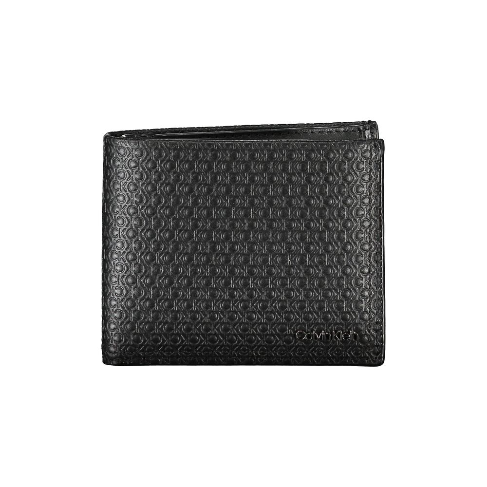 Portefeuille élégant en cuir à deux volets Calvin Klein avec blocage RFID