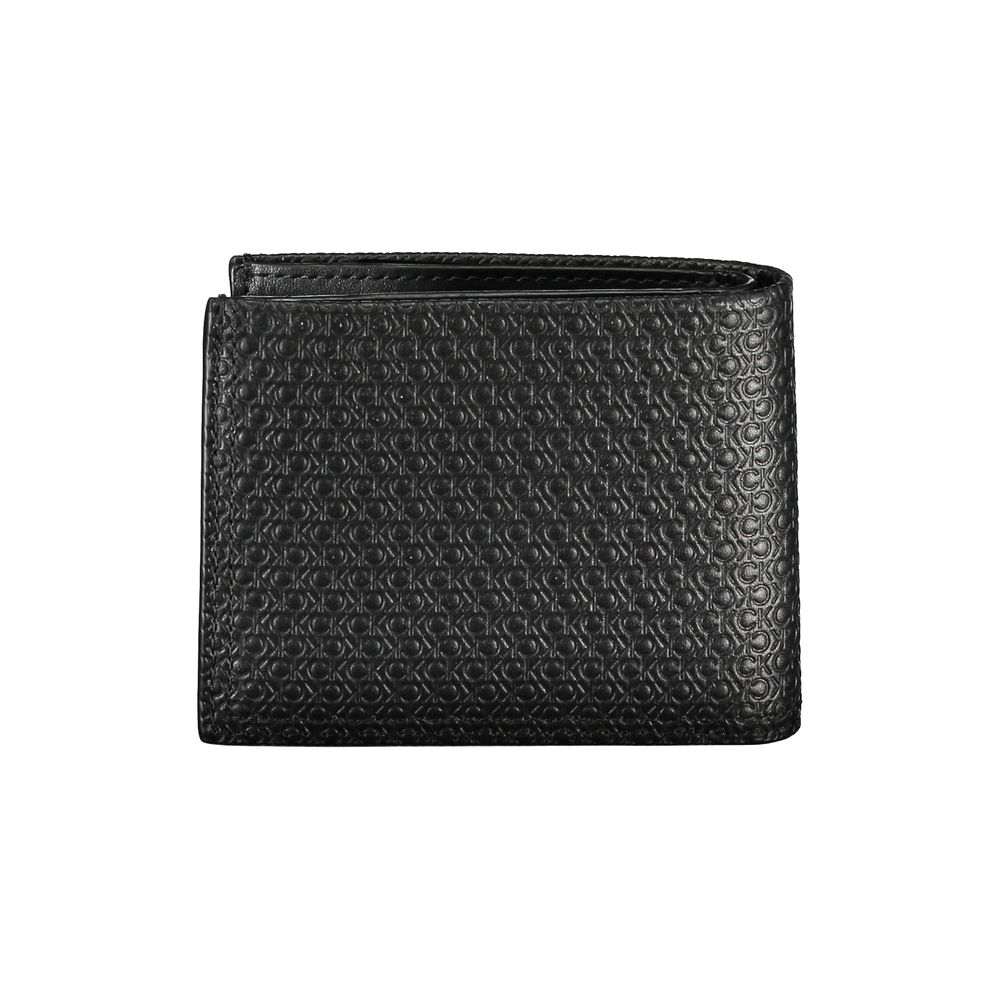 Portefeuille élégant en cuir à deux volets Calvin Klein avec blocage RFID