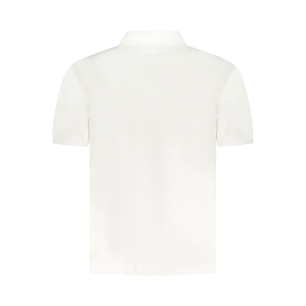 Polo Guess Jeans en coton blanc pour homme