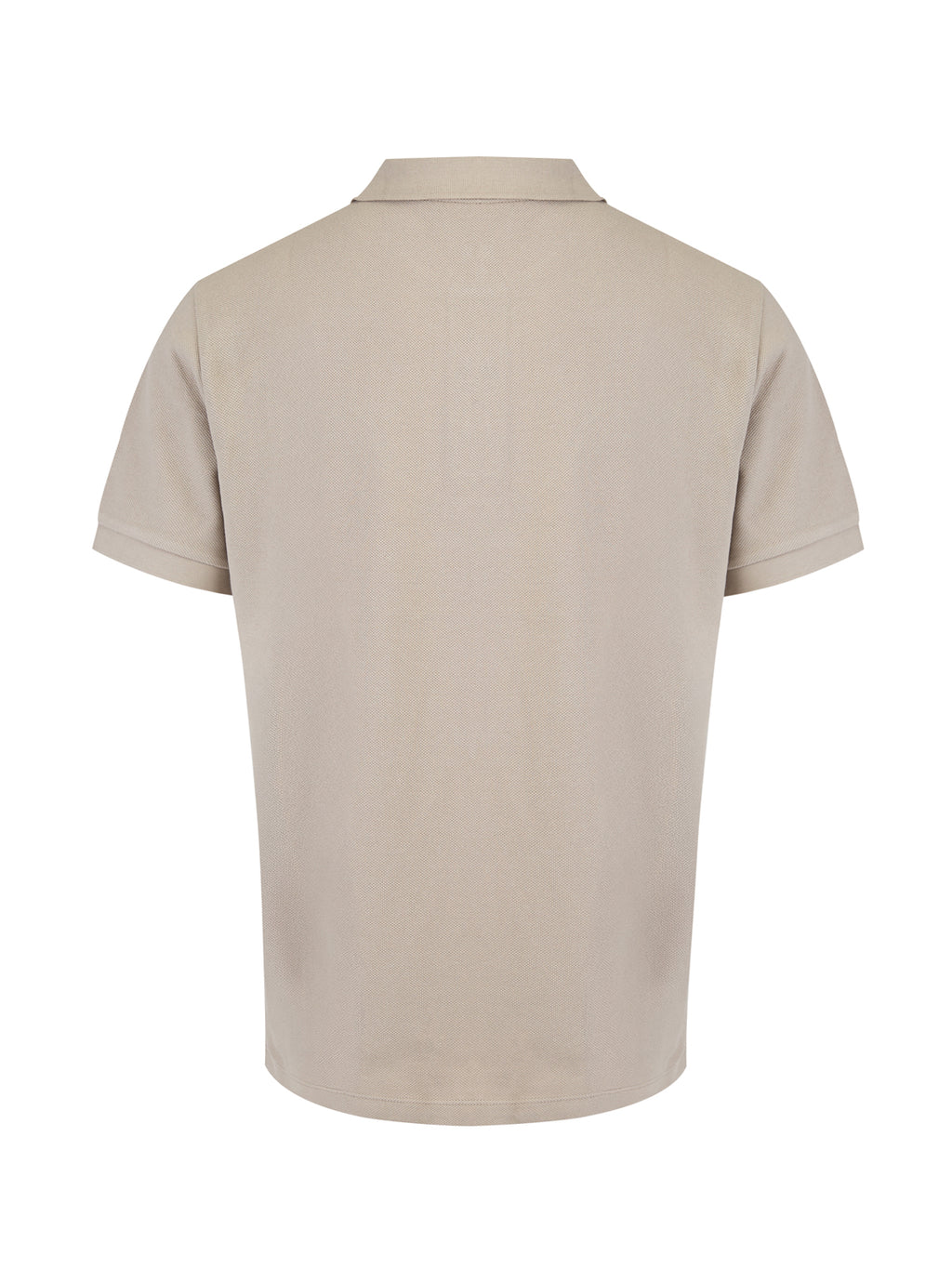 Polo à col en coton Burberry Pale Stone