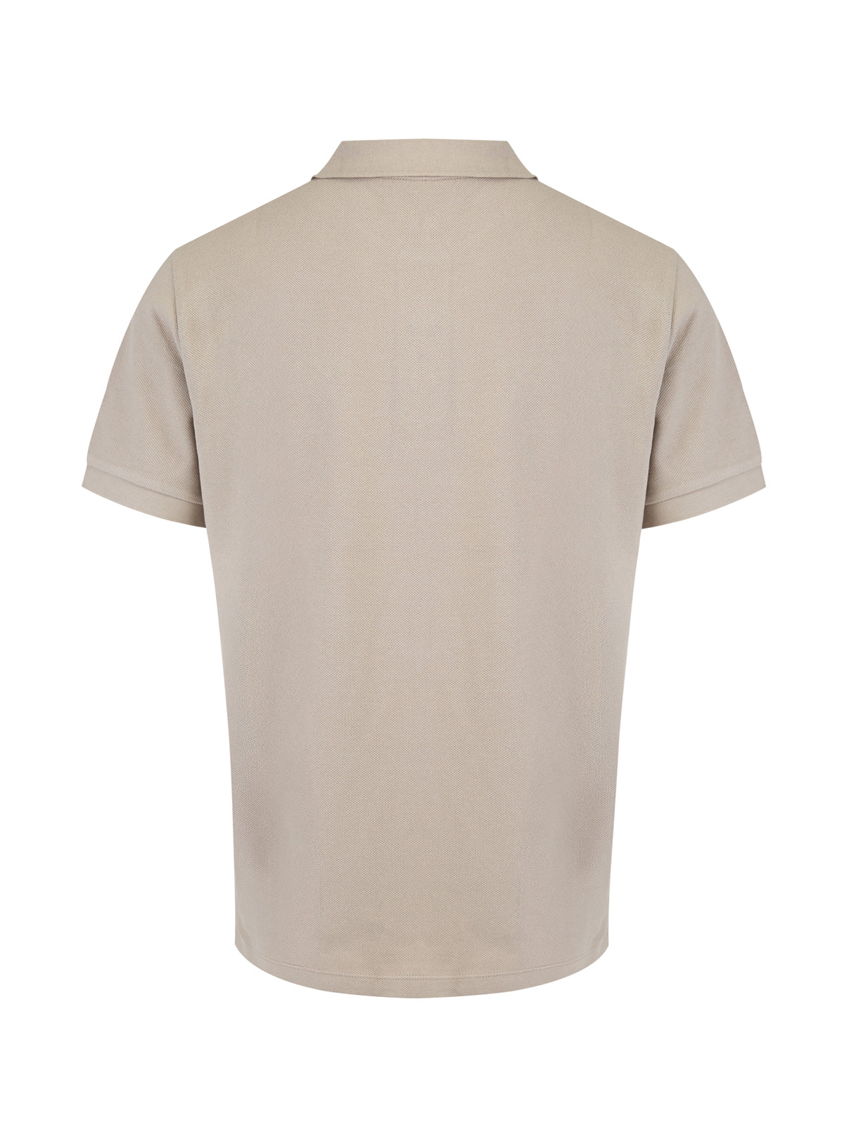 Polo à col en coton Burberry Pale Stone