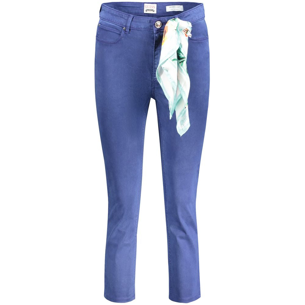 Guess Jeans Bleu Lyocell Femme Jeans