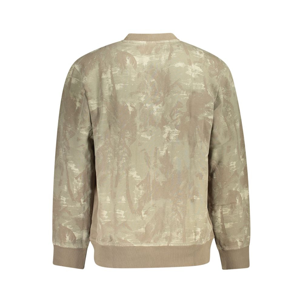 Pull en coton marron Hugo Boss