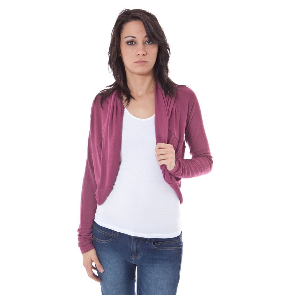 Pull élasthanne violet John Galliano