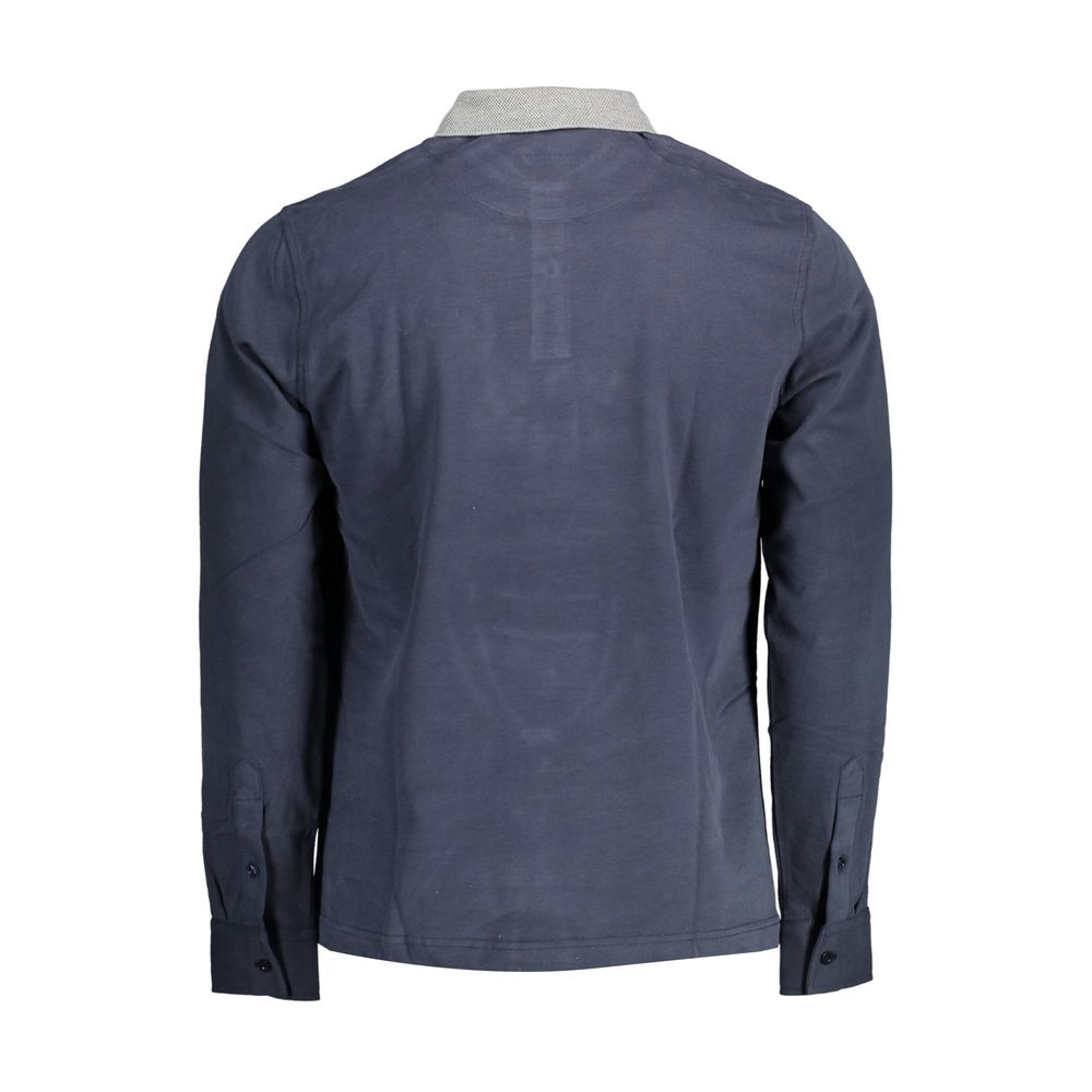Polo homme en coton bleu Harmont &amp; Blaine