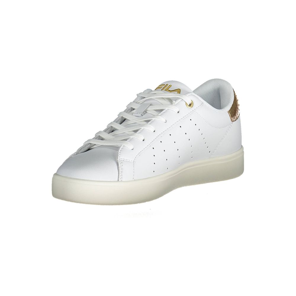Baskets Fila en cuir blanc pour femme