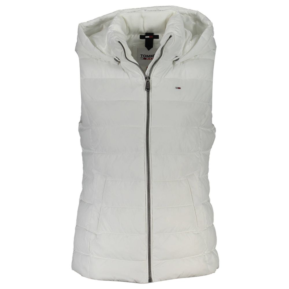 Veste femme Tommy Hilfiger en polyester blanc