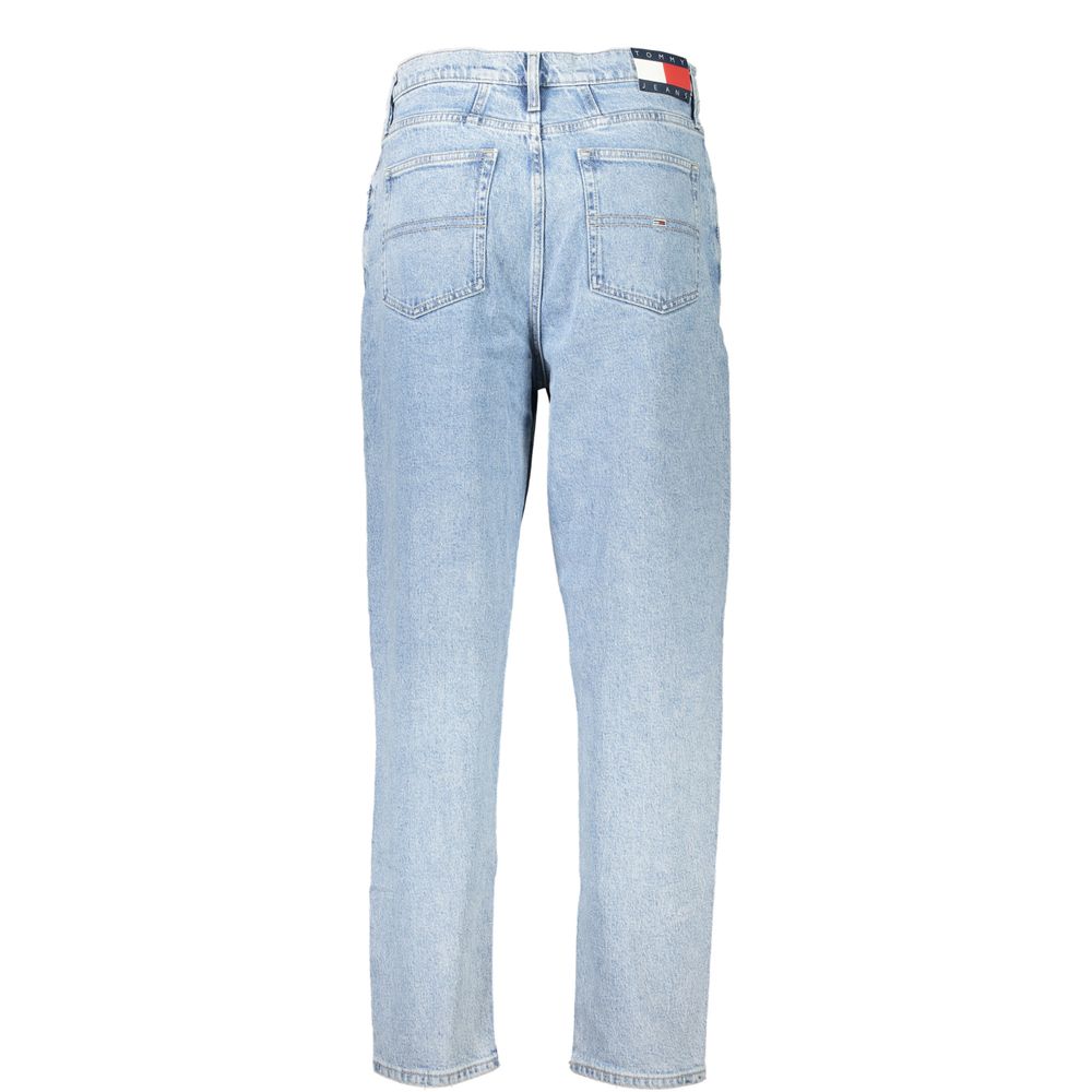 Jean Tommy Hilfiger bleu clair en coton pour femme