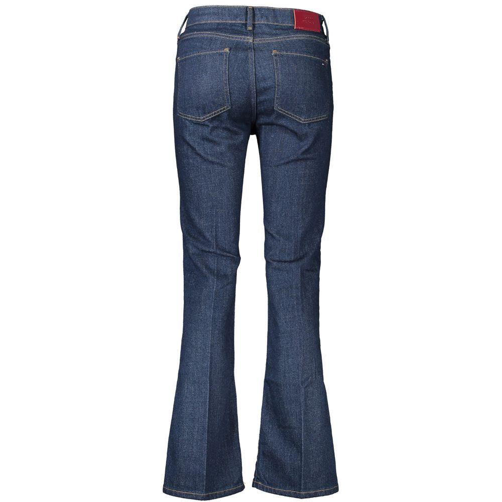 Jean et pantalon en coton bleu Tommy Hilfiger