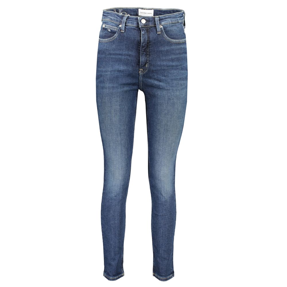 Jean et pantalon en coton bleu Calvin Klein