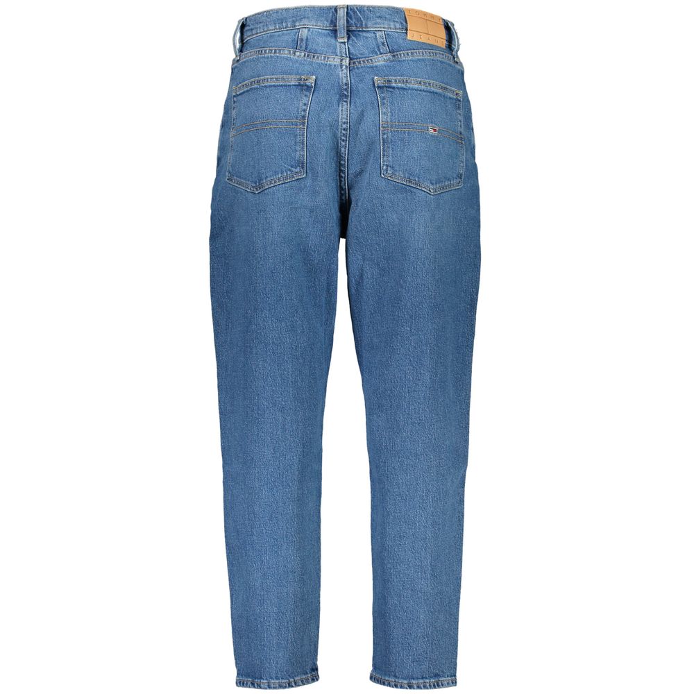 Jean et pantalon en coton bleu Tommy Hilfiger