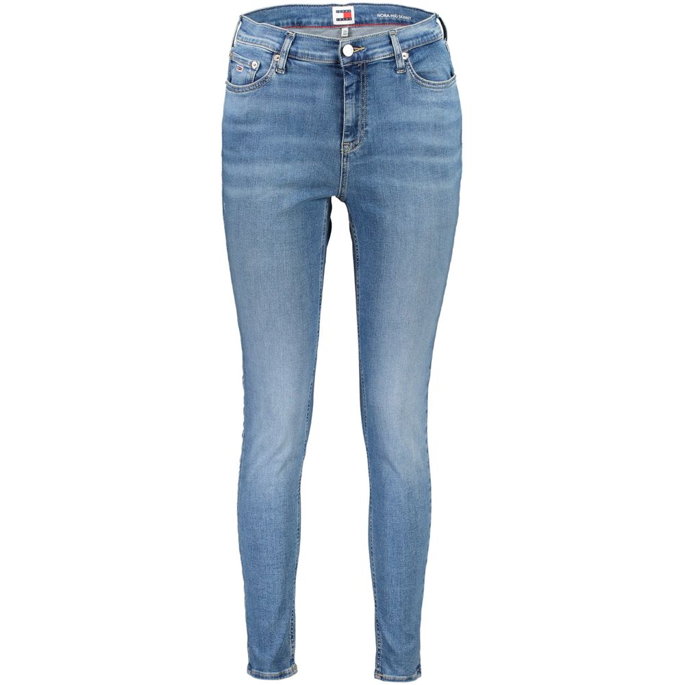 Jean et pantalon en coton bleu Tommy Hilfiger