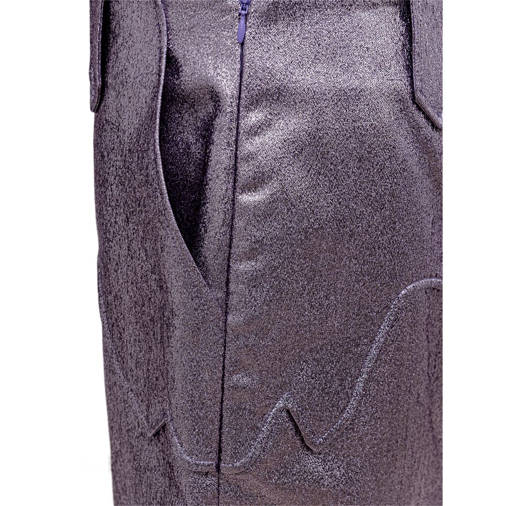 Jupe en polyamide violette Tom Ford