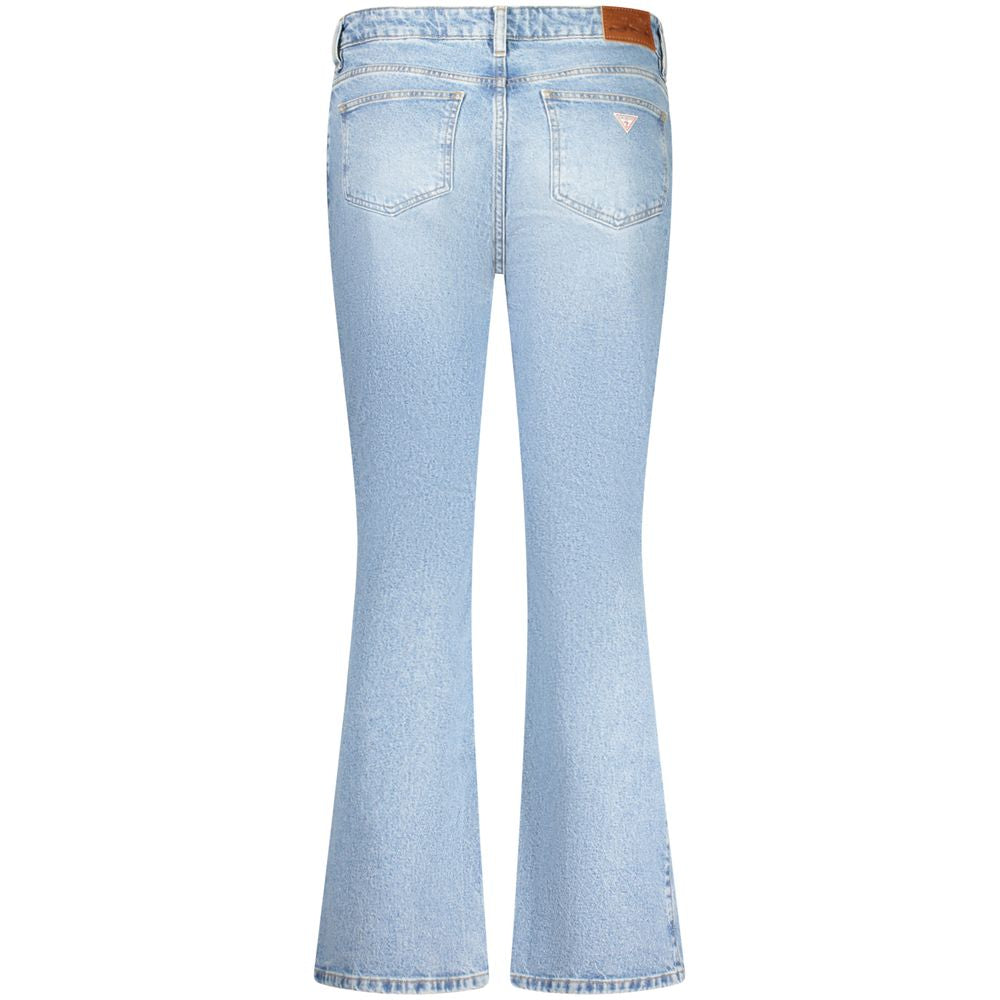 Jean Guess bleu clair en coton pour femme