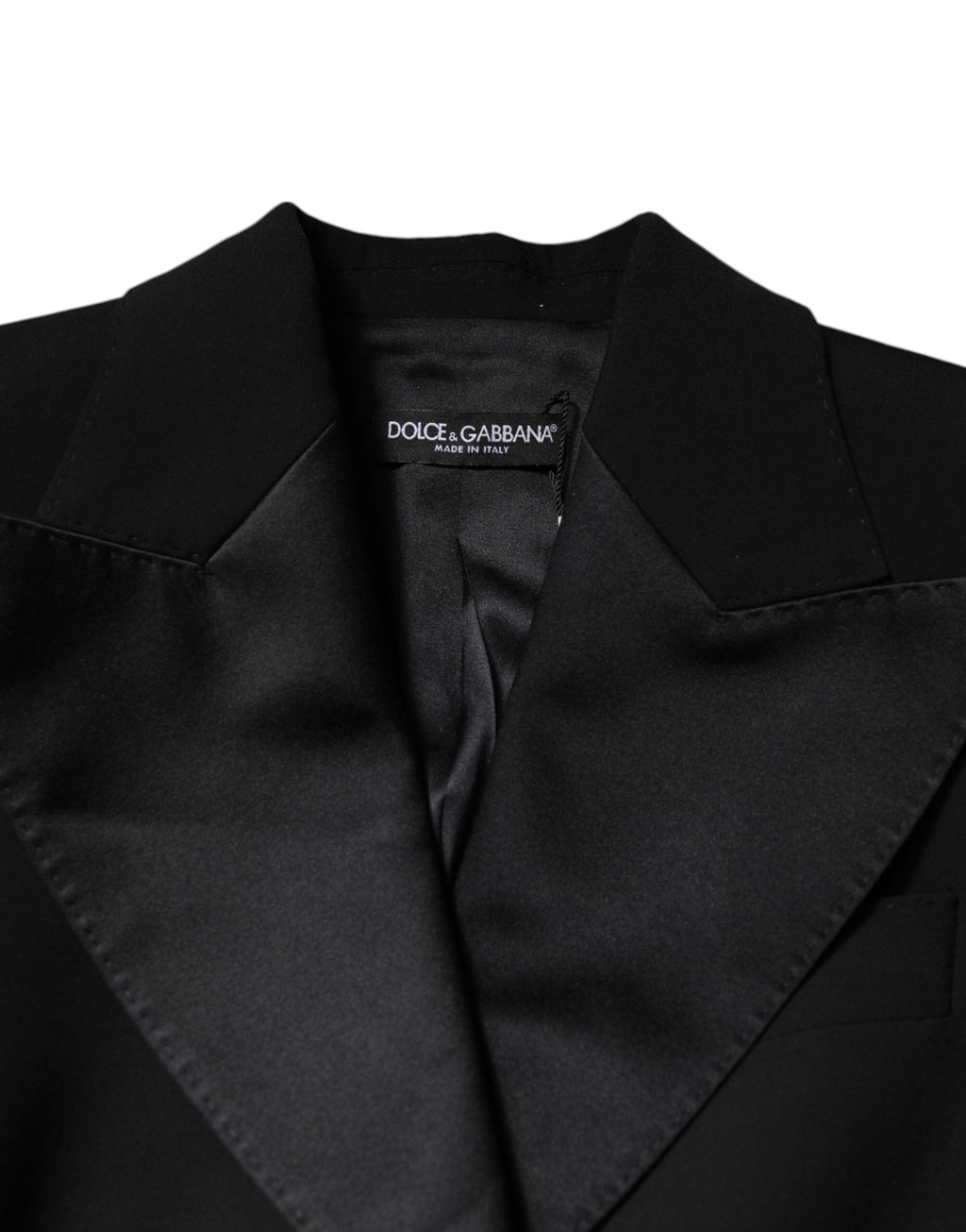 Dolce &amp; Gabbana - Robe-combinaison en laine noire pour femme - Manteau et veste