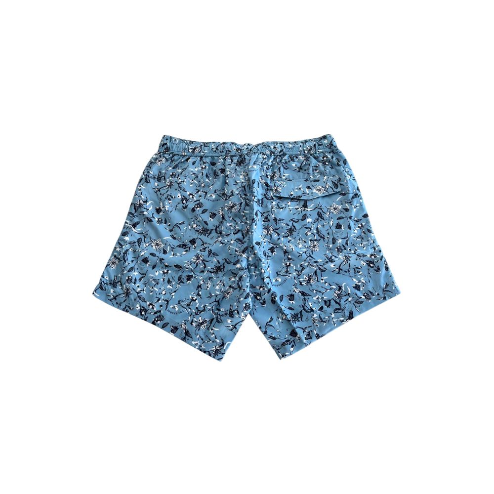 Short de bain Trussardi Beachwear en polyester bleu clair pour homme
