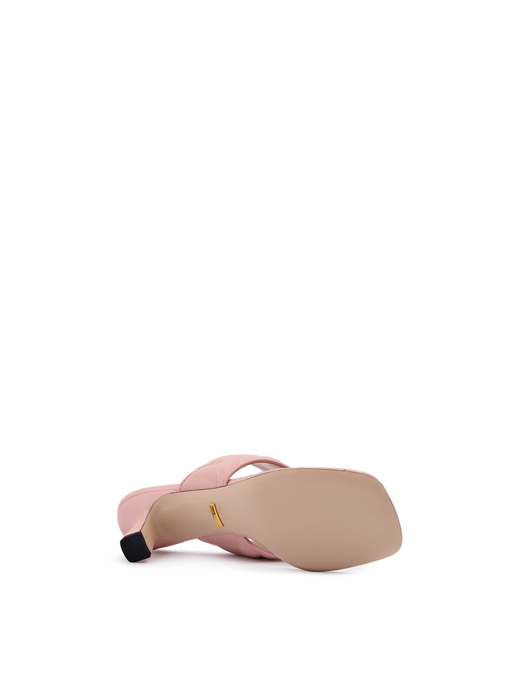Sandales Charlotte en cuir nappa rose mystique Gucci