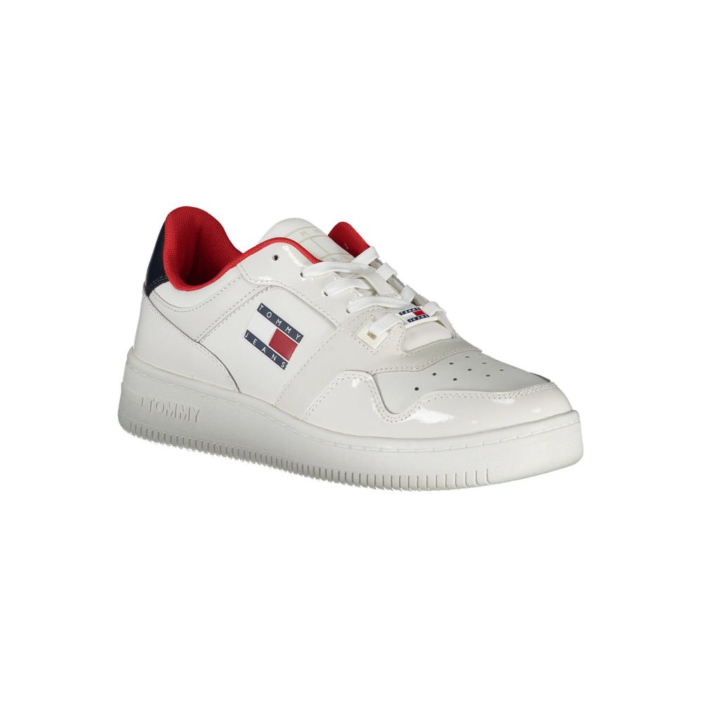 Baskets Tommy Hilfiger en cuir blanc pour femme