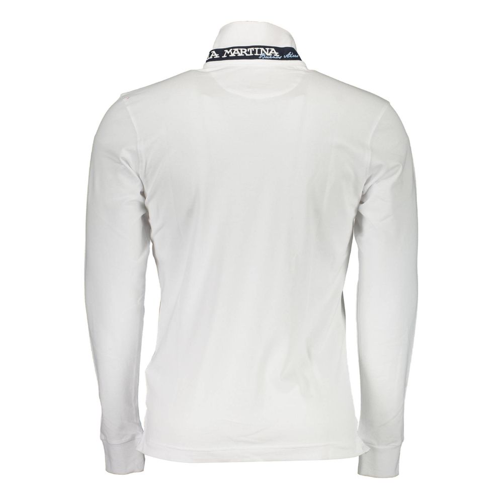 Polo élégant coupe slim La Martina avec détails brodés