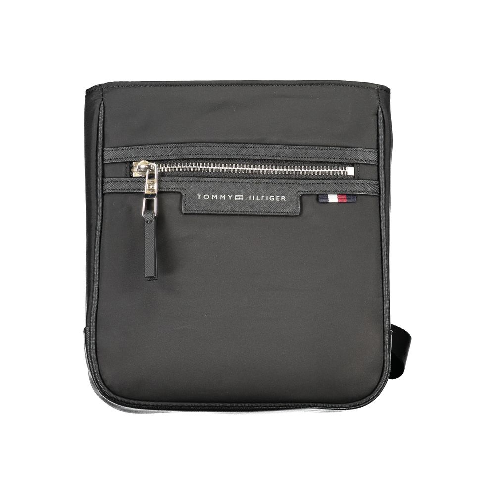 Sac à bandoulière en polyester noir Tommy Hilfiger