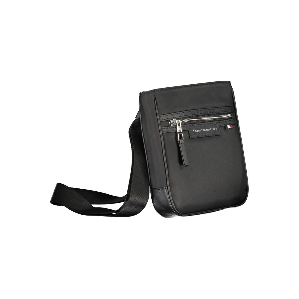Sac à bandoulière en polyester noir Tommy Hilfiger