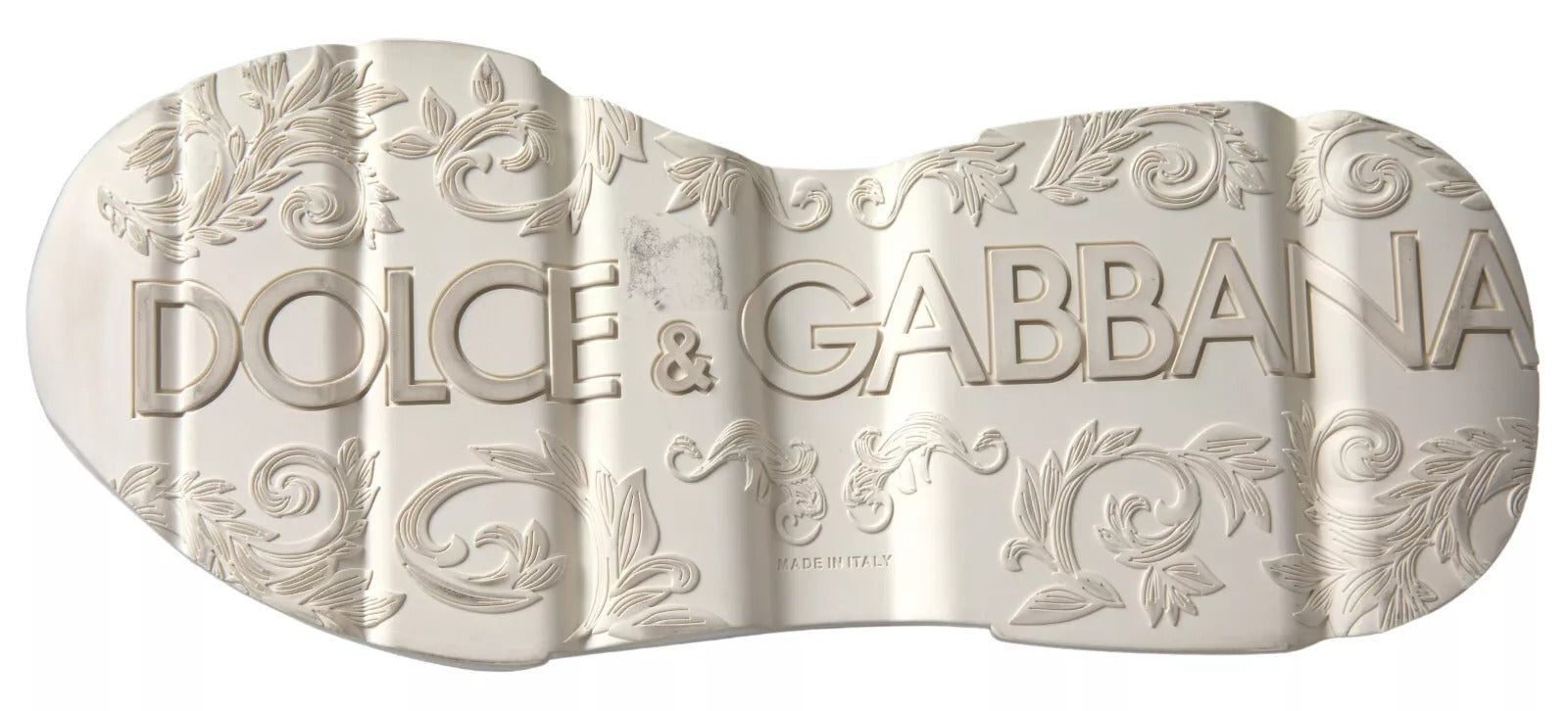 Baskets Dolce &amp; Gabbana en cuir blanc beige Chaussures de sport DAYMASTER