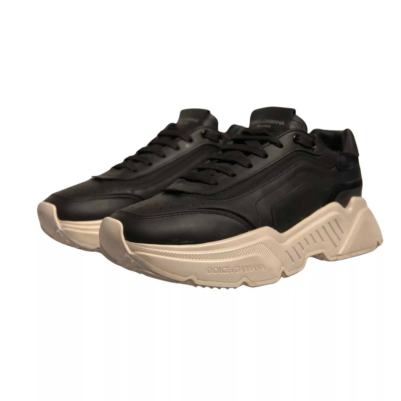 Baskets basses Dolce &amp; Gabbana Daymaster noires et blanches