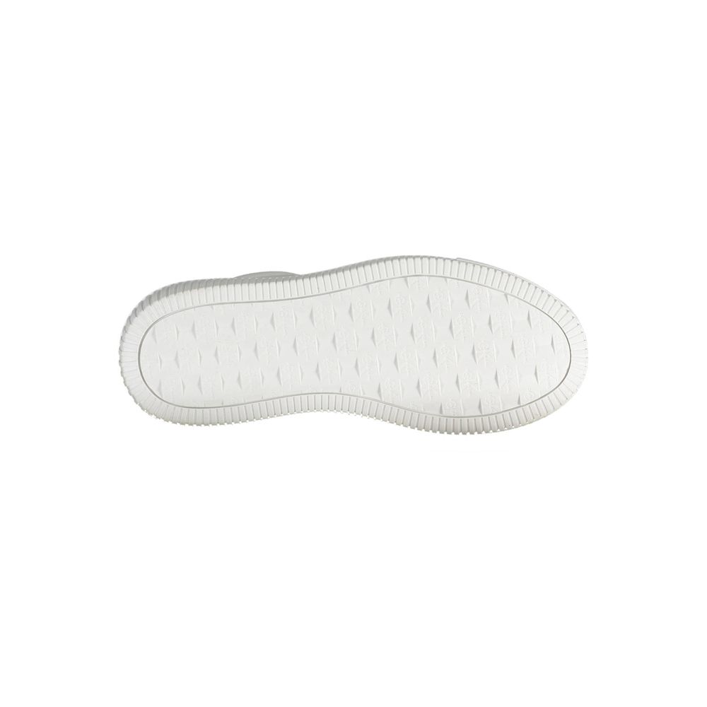Baskets Calvin Klein en cuir blanc pour femme