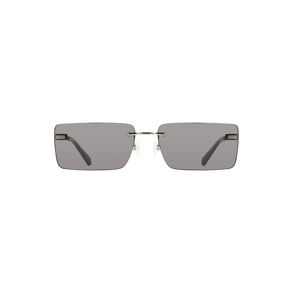 Lunettes de soleil Calvin Klein Black Metal pour femme