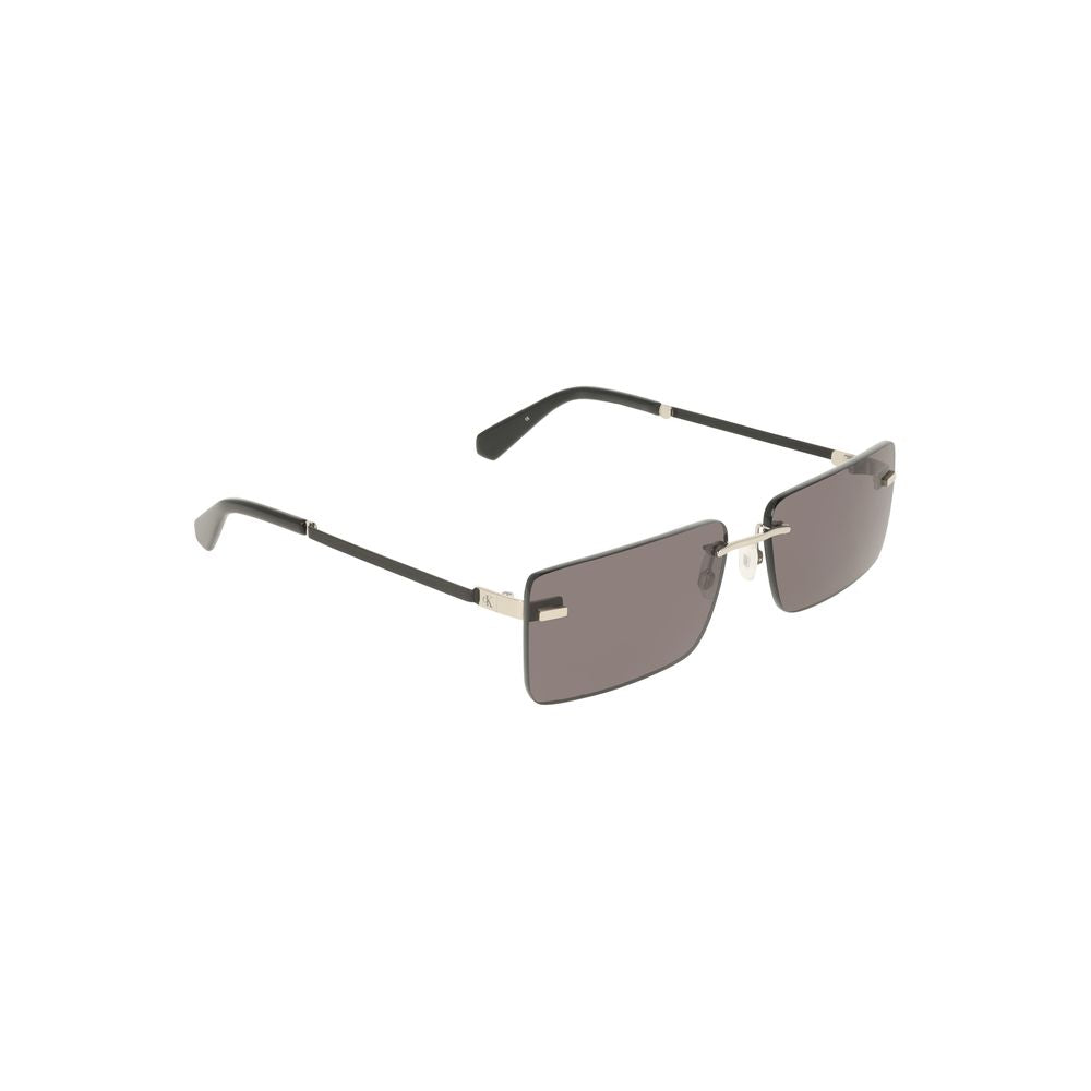 Lunettes de soleil Calvin Klein Black Metal pour femme