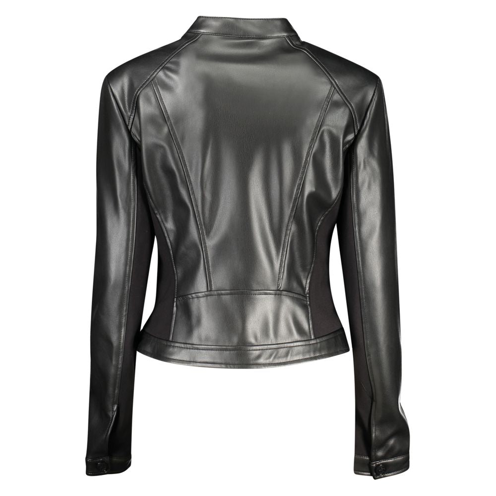 Vestes et manteaux en polyéthylène noir Guess Jeans