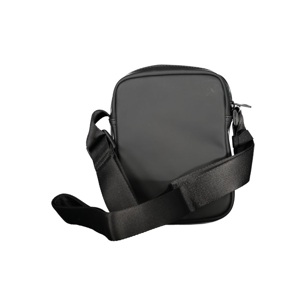 Sac à bandoulière en polyéthylène noir Tommy Hilfiger