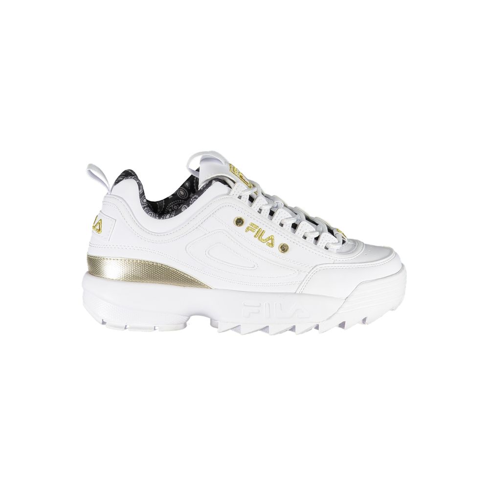 Baskets blanches à lacets Fila Exquisite