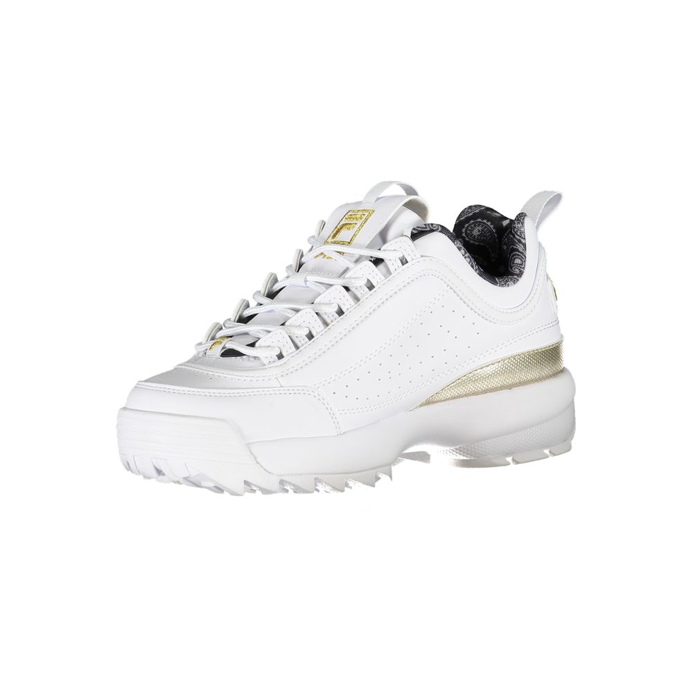 Baskets blanches à lacets Fila Exquisite