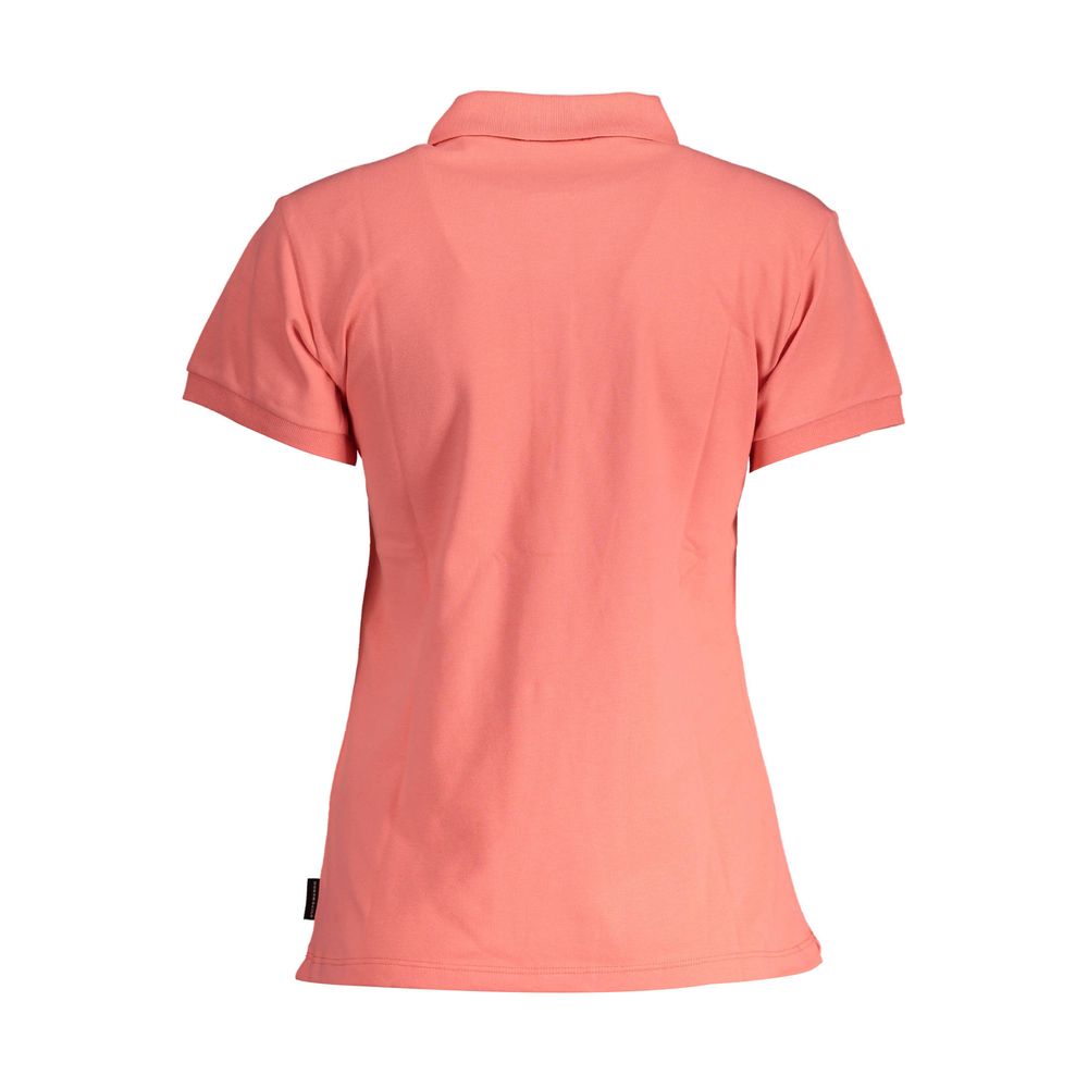 Polo femme en coton rose North Sails